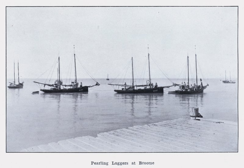Pearling Luggers at Broome by Photographer Australian