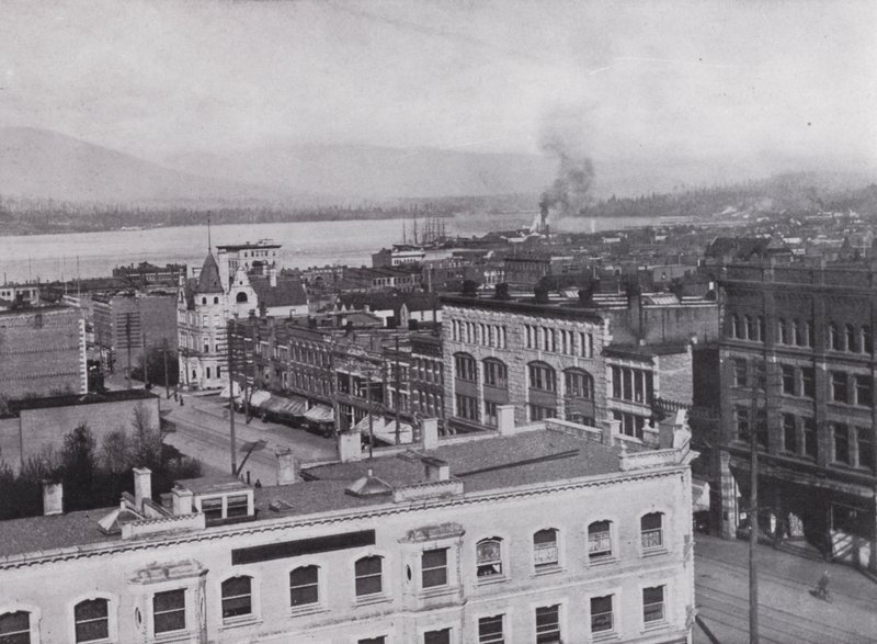 General View of Vancouver by Photographer Canadian