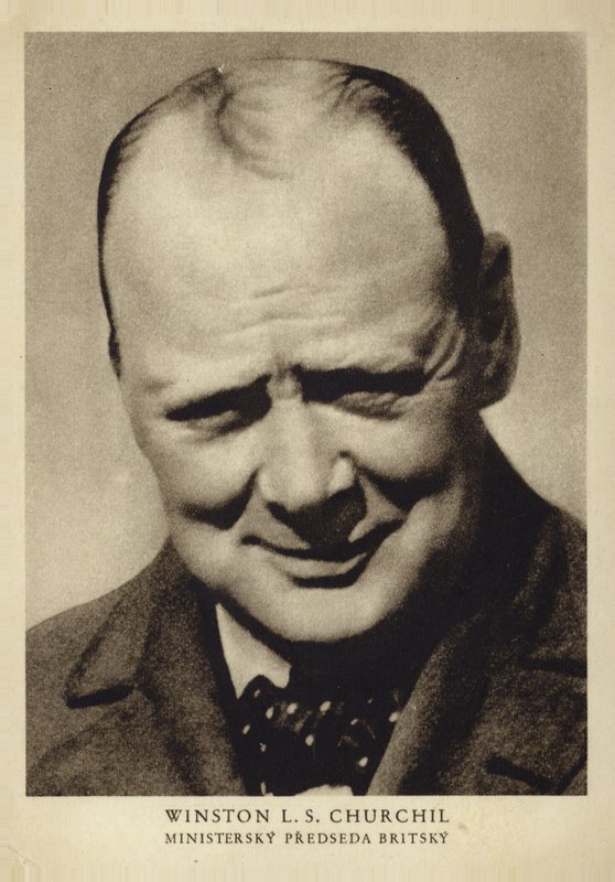 Winston Churchill by Photographer Czech