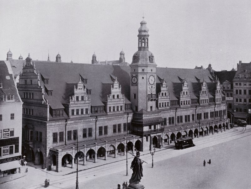 Leipzig: Old Town Hall by Photographer German
