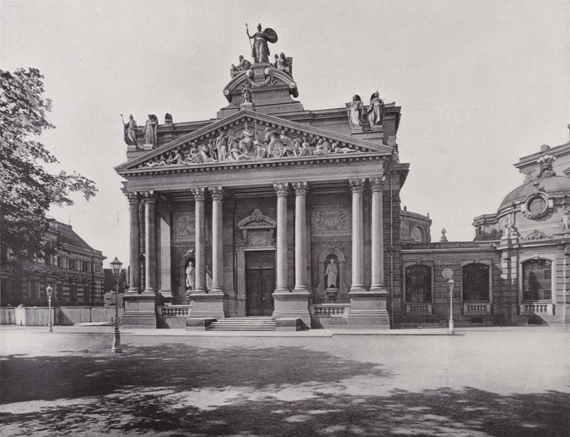 Portal of the Art Academy by Photographer German