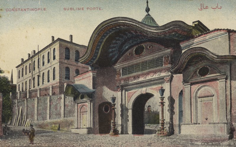 Sublime Porte, Constantinople by Photographer Turkish