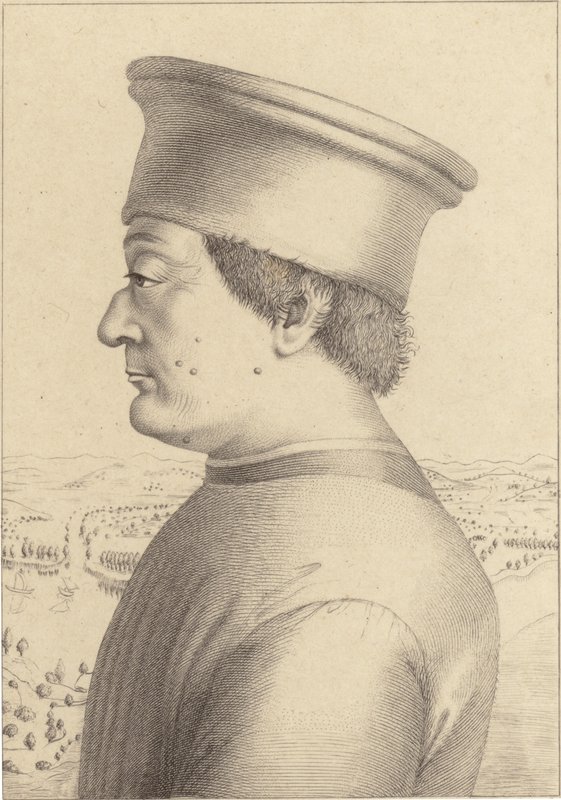 Federico da Montefeltro by Piero della Francesca