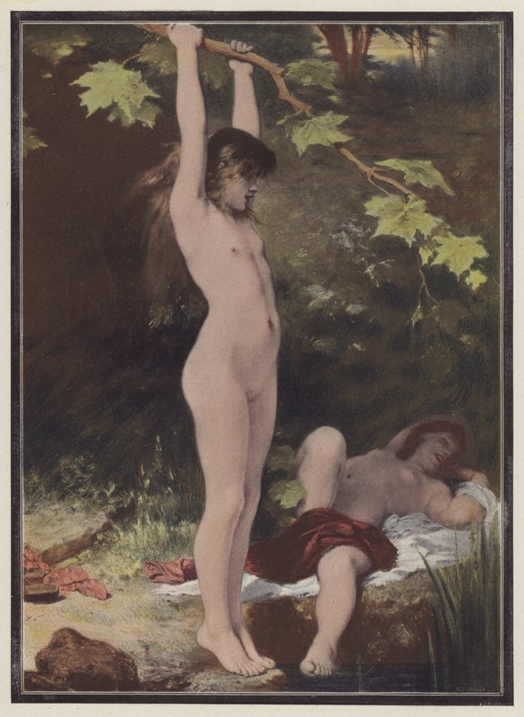 In the Woods by Pierre Oliver Joseph Coomans