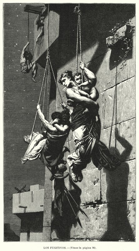 The Athenian Fugitives by Pierre Paul Lêon Glaize