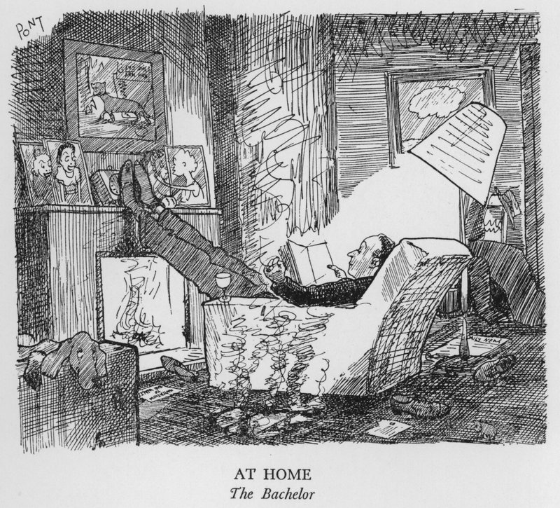 At Home, The Bachelor by Pont