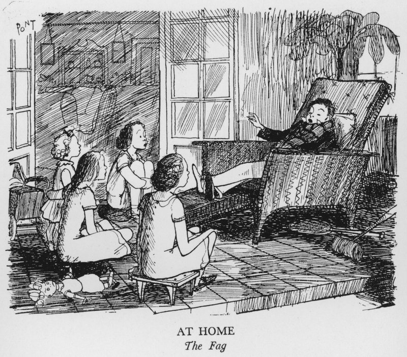 At Home, The Fag by Pont