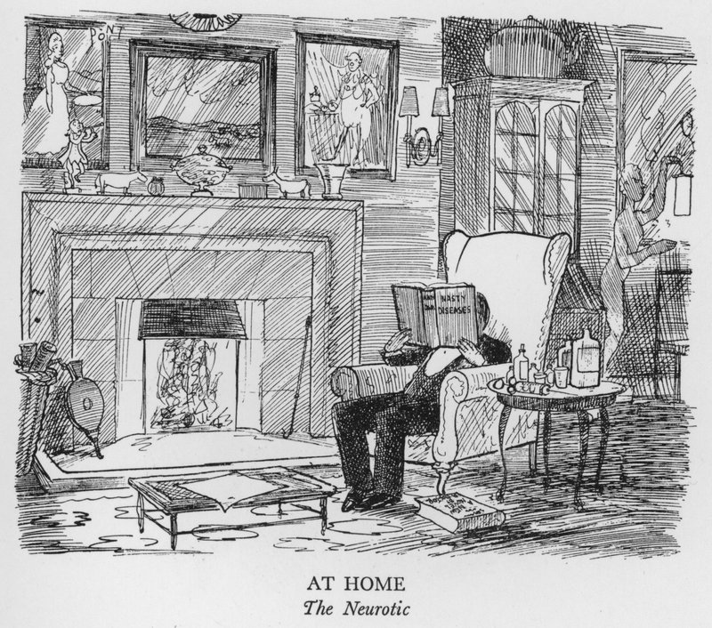 At Home, The Neurotic by Pont