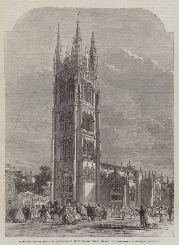 Inauguration of the New Tower of St Mary Magdalene