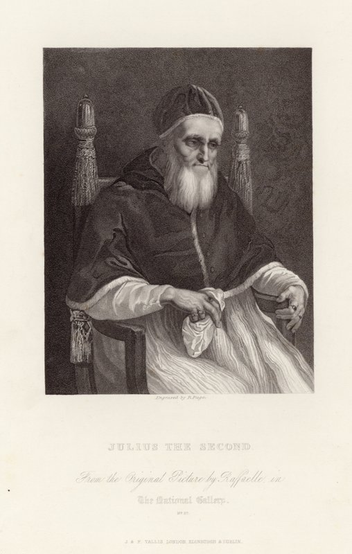 Julius the Second by Raffaello Sanzio Raphael
