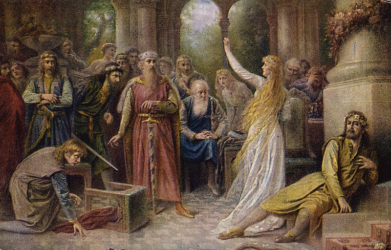 Scene from Richard Wagner