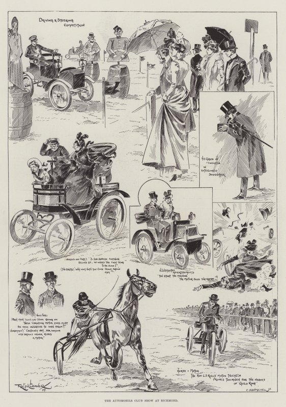 The Automobile Club Show at Richmond by Ralph Cleaver