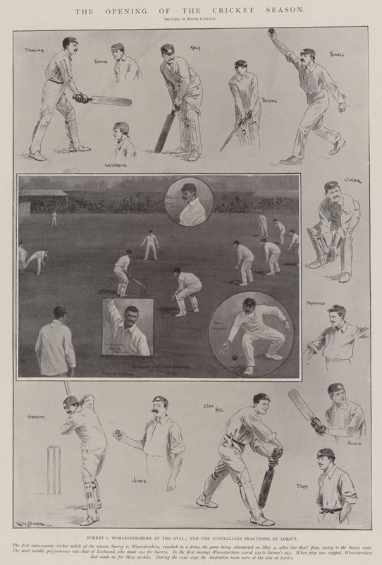 The Opening of the Cricket Season by Ralph Cleaver
