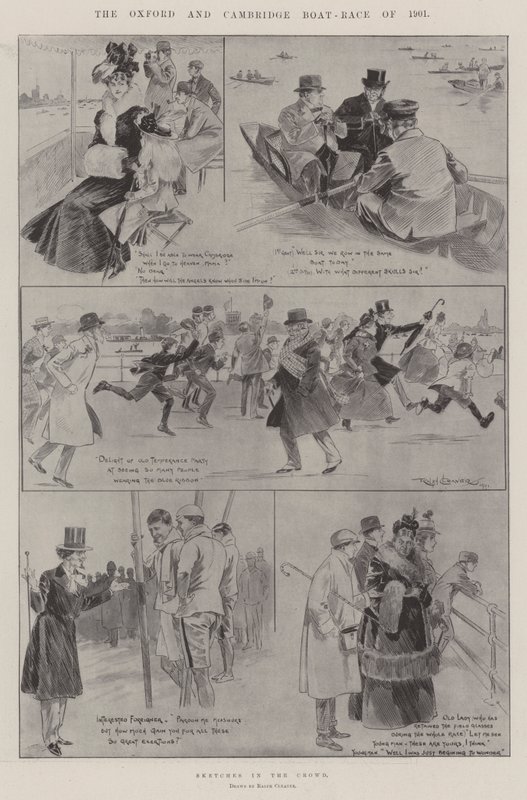 The Oxford and Cambridge Boat-Race of 1901 by Ralph Cleaver