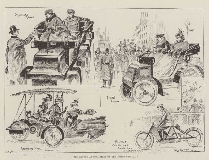 The Second Annual Meet of the Motor Car Club by Ralph Cleaver