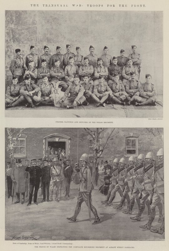 The Transvaal War, Troops for the Front by Ralph Cleaver