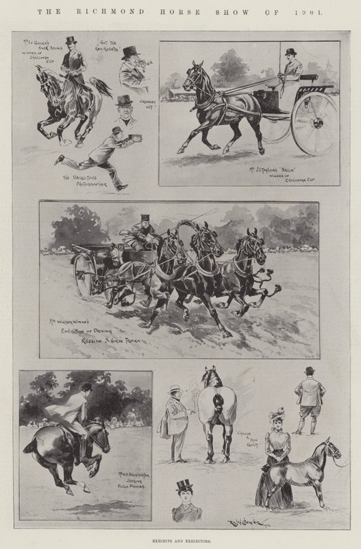 The Richmond Horse Show of 1901 by Ralph Cleaver