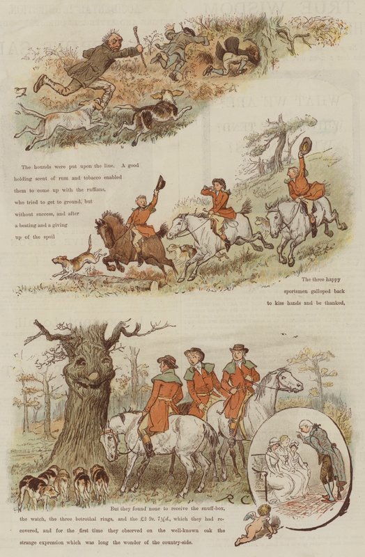 The Legend of the Laughing Oak by Randolph Caldecott