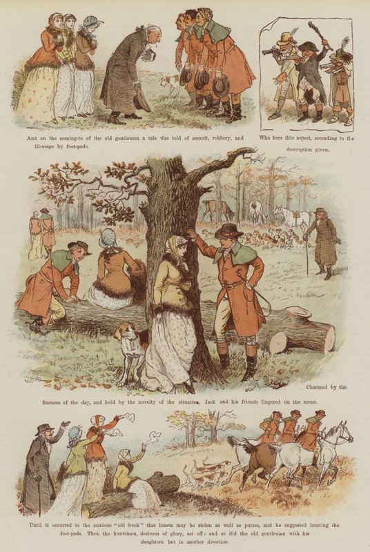 The Legend of the Laughing Oak by Randolph Caldecott