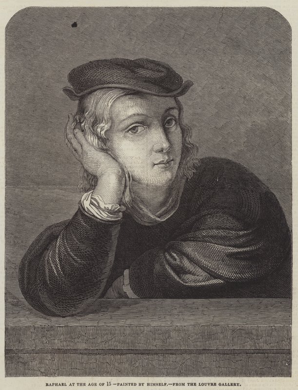 Raphael at the Age of 15 by Raffaello Sanzio Raphael