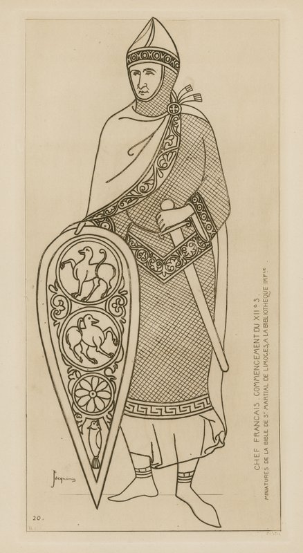 French Chief, Start of the 12th Century by Raphael Jacquemin