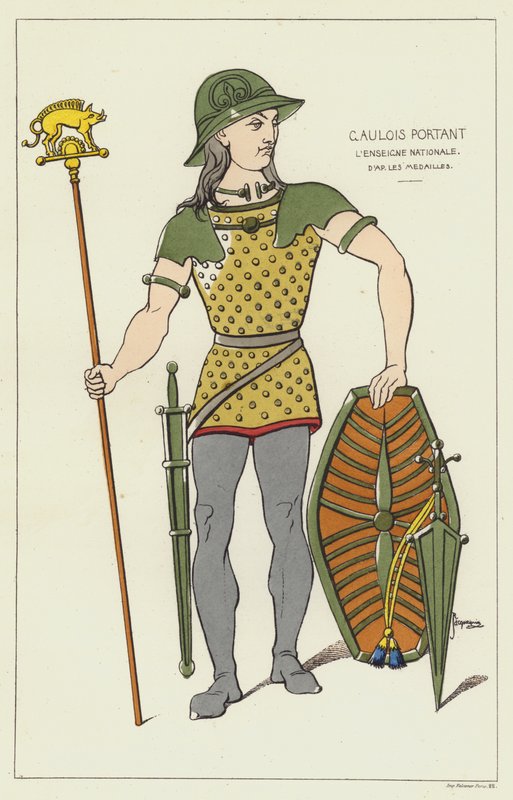 Gaul Bearing the Standard by Raphael Jacquemin