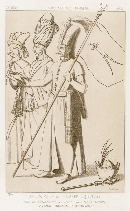 Janissary Guard of the Sultan by Raphael Jacquemin