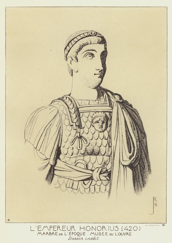 Emperor Honorius by Raphael Jacquemin