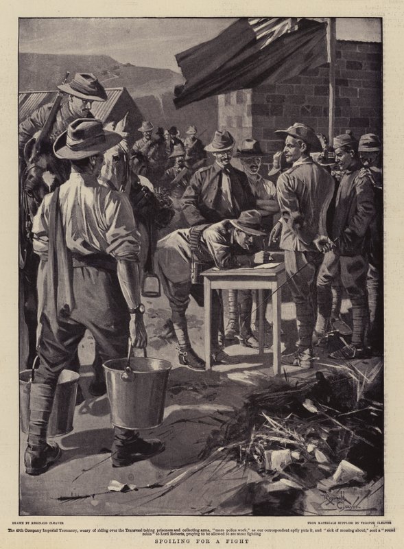Spoiling for a Fight by Reginald Thomas Cleaver
