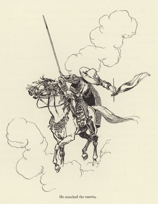 He Snatched the Rosette by René Bull