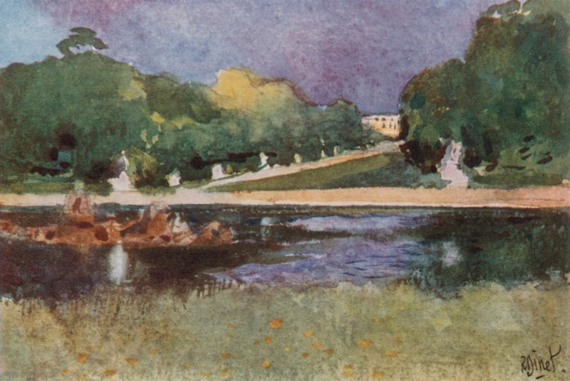 Basin of Apollo, Versailles by Rene Binet
