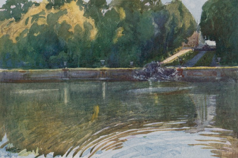 Basin of Latona, Versailles by Rene Binet