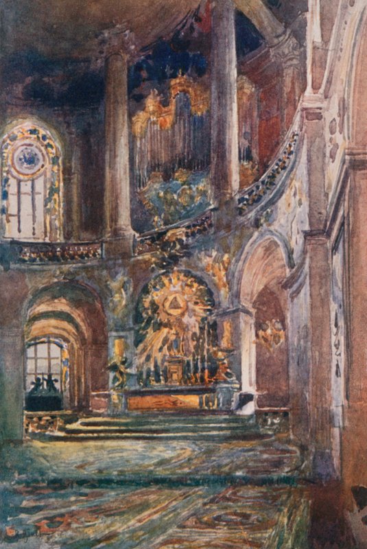 Choir of the Chapel, Versailles by Rene Binet