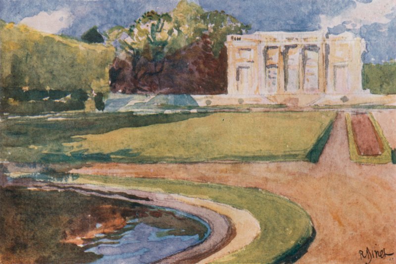 Petit Trianon, Versailles by Rene Binet