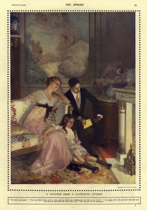A Chapter from a Favourite Author by Rene Lelong