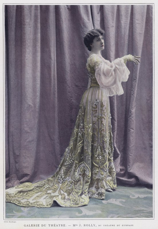 Jane Rolly, French Actress by Reutlinger Studio