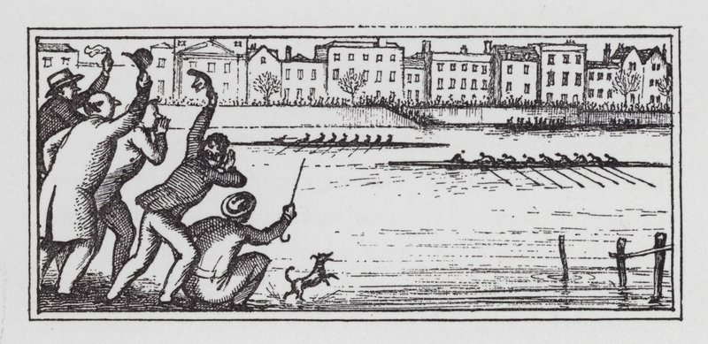 The Boat Race by Rex (after) Whistler