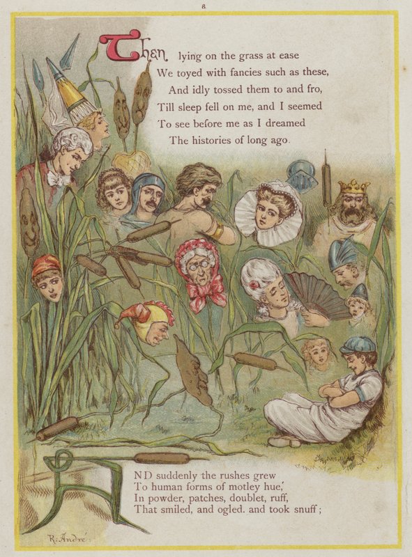 Page from Upstream by Richard Andre by Richard Andre
