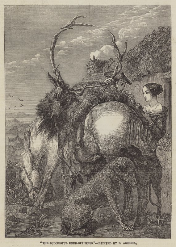 The Successful Deer-Stalkers by Richard Ansdell