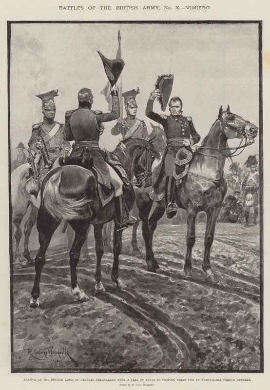 Battles of the British Army, Vimiero by Richard Caton Woodville junior