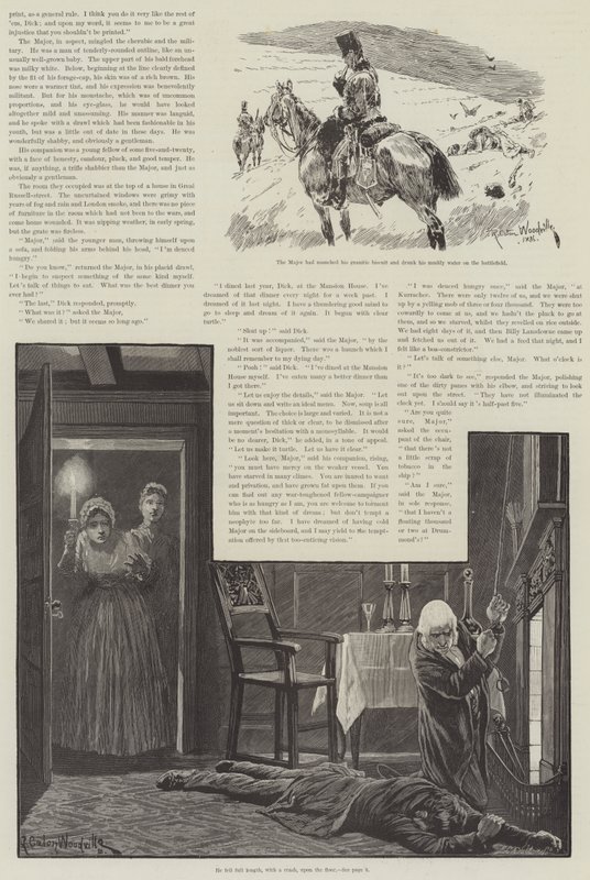 Cynic Fortune, A Tale of a Man with a Conscience by Richard Caton Woodville junior