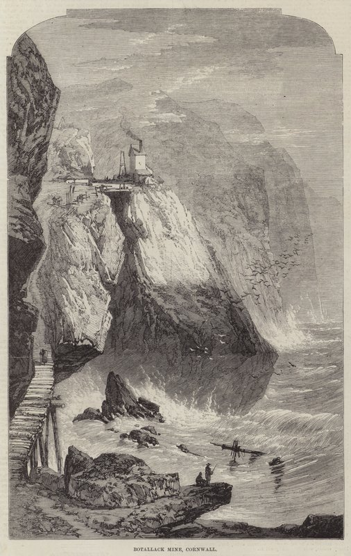 Botallack Mine, Cornwall by Richard Principal Leitch