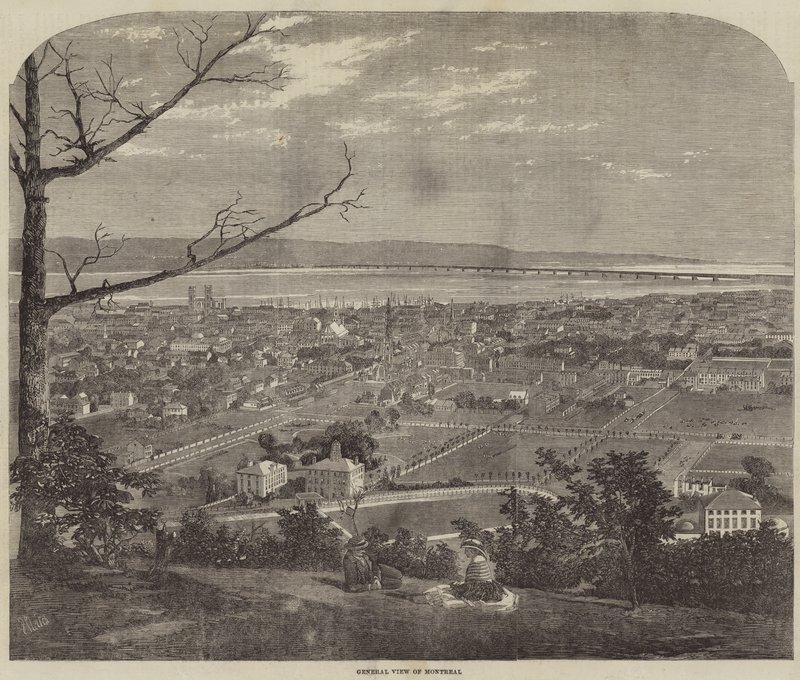 General View of Montreal by Richard Principal Leitch