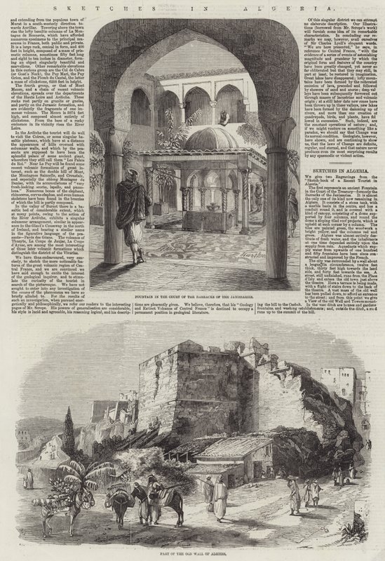 Sketches in Algeria by Richard Principal Leitch