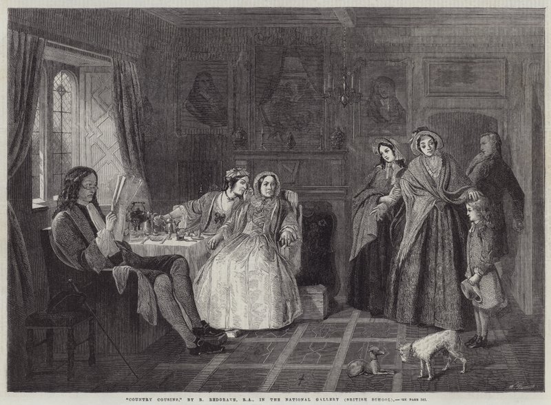 Country Cousins by Richard Redgrave