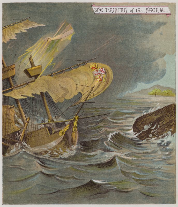 Illustration for The Tempest by Richard Andre