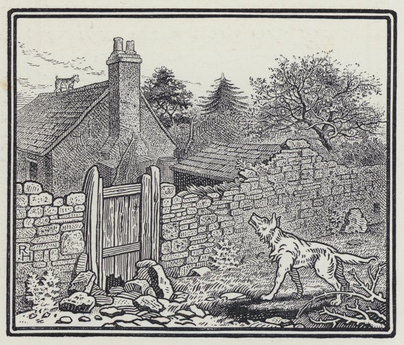 The Wolf And The Kid by Richard Heighway