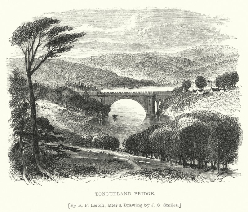 Tongueland Bridge by Richard Principal (after) Leitch