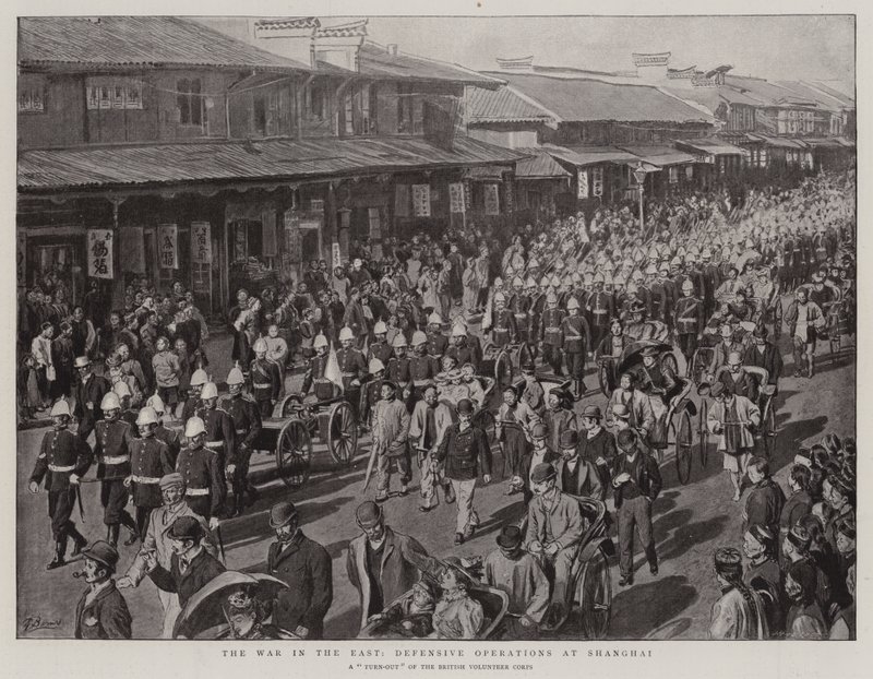 The War in the East, Defensive Operations at Shanghai by Robert Barnes