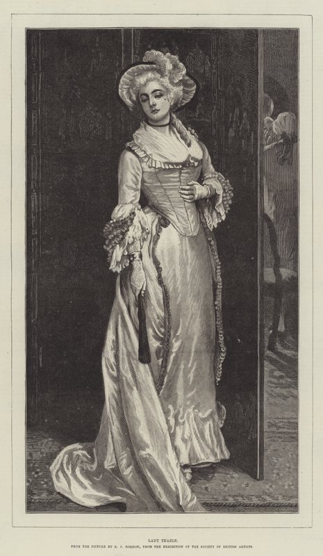 Lady Teazle by Robert James Gordon
